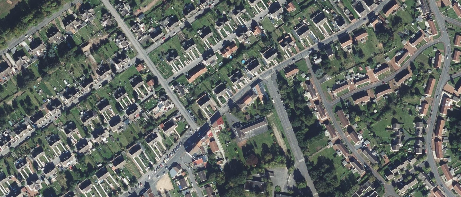 Vue aérienne de Lycée professionnel Maximilien de Robespierre