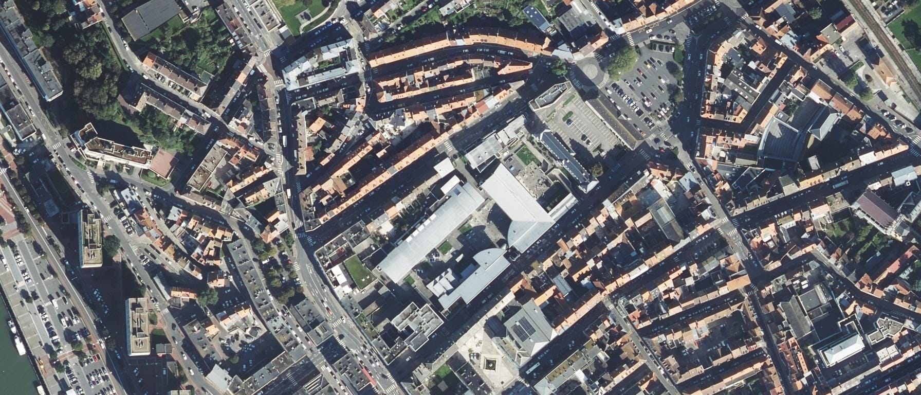 Vue aérienne de Université du littoral - Site de Boulogne-sur-Mer
