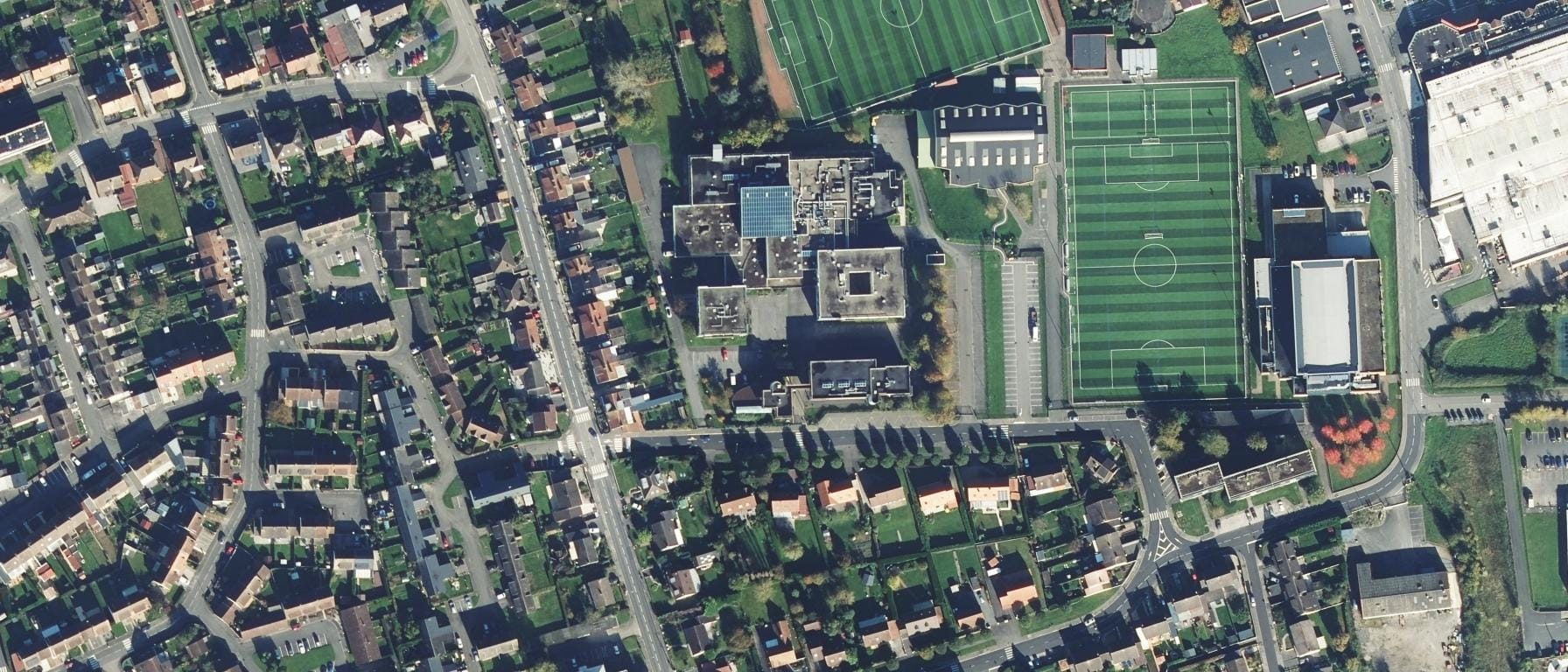 Vue aérienne de Lycée Vauban
