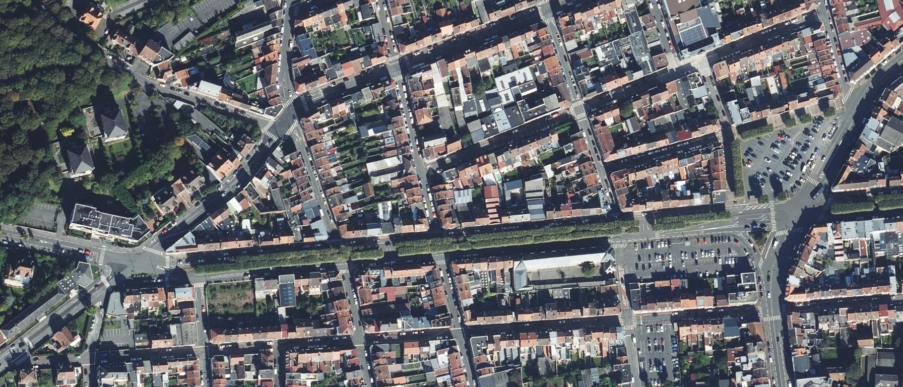 Vue aérienne de ACCES METIERS - SITE DE LENS