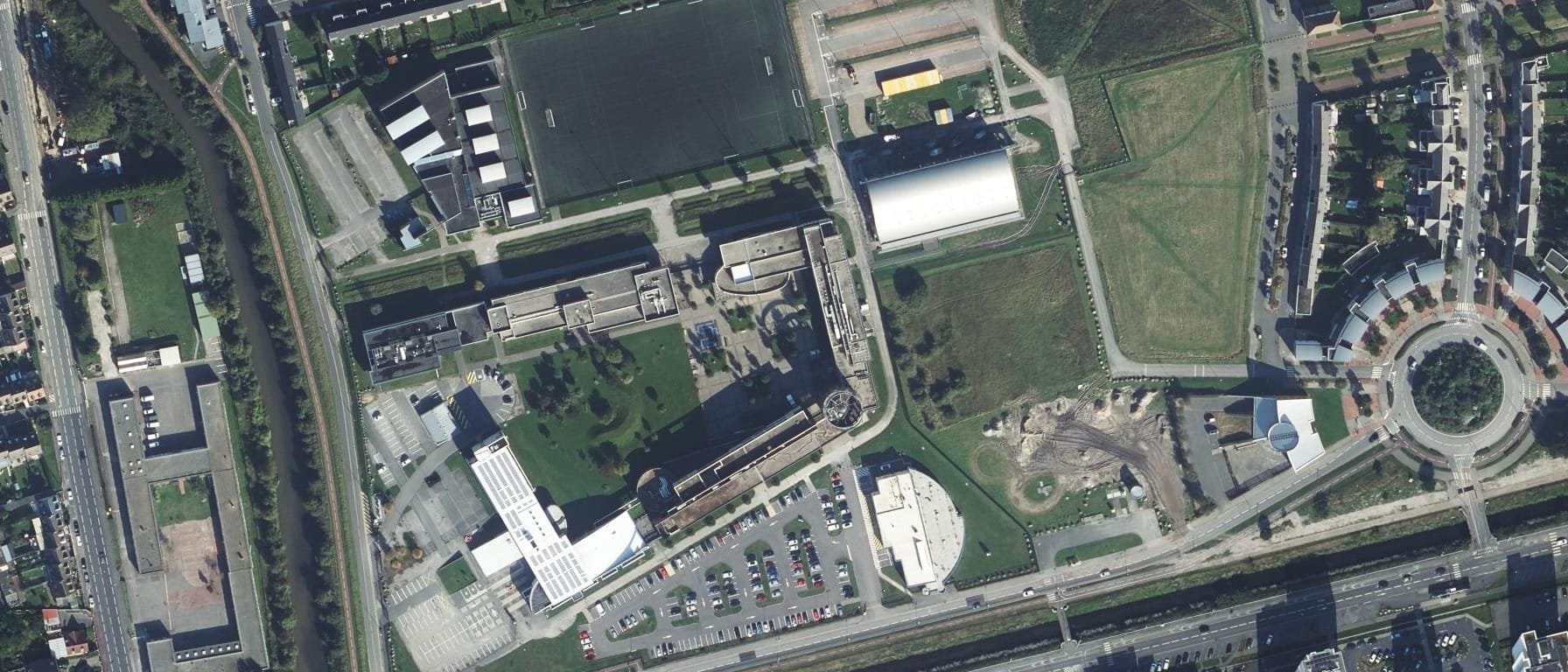 Vue aérienne de EIL Côte d’Opale Agroalimentaire