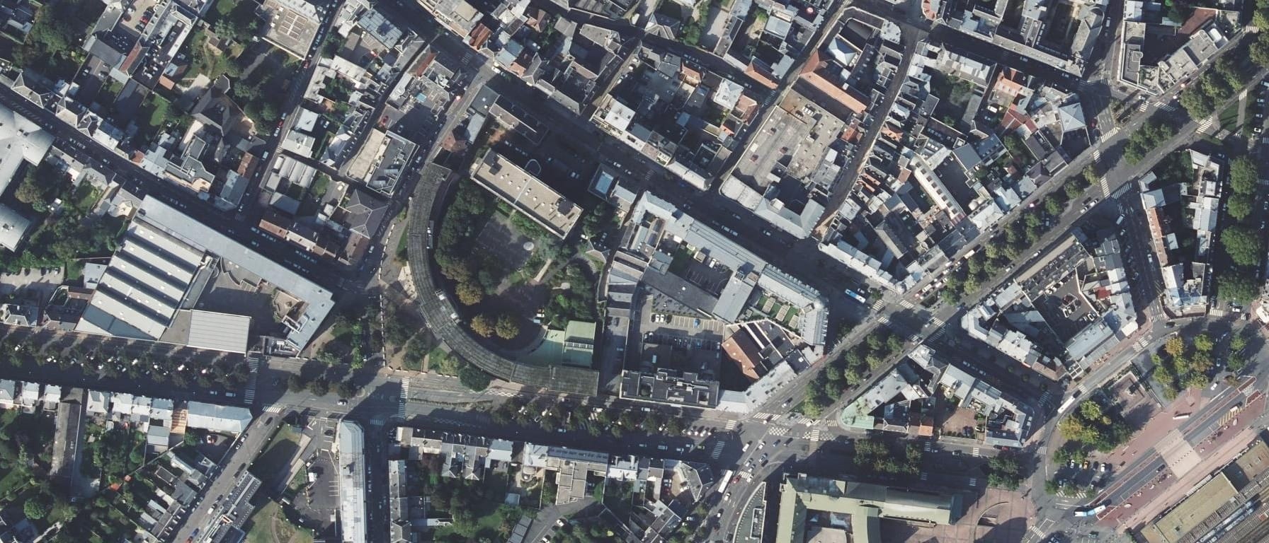 Vue aérienne de GAMBETTA CARNOT