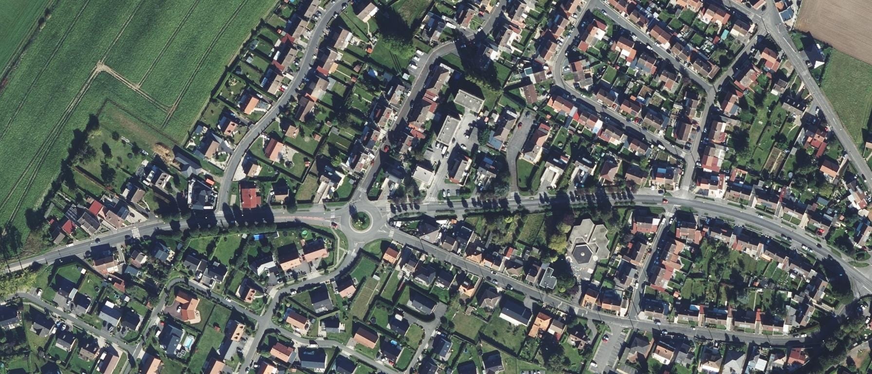 Vue aérienne de LYCEE POLYVALENT D'ARTOIS