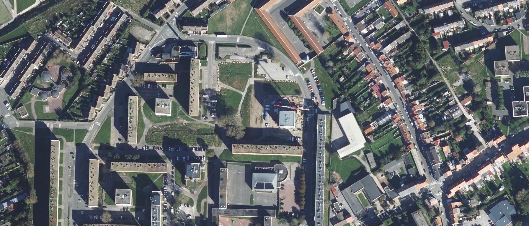 Vue aérienne de IRTS Hauts-de-France - Site Côte d'Opale
