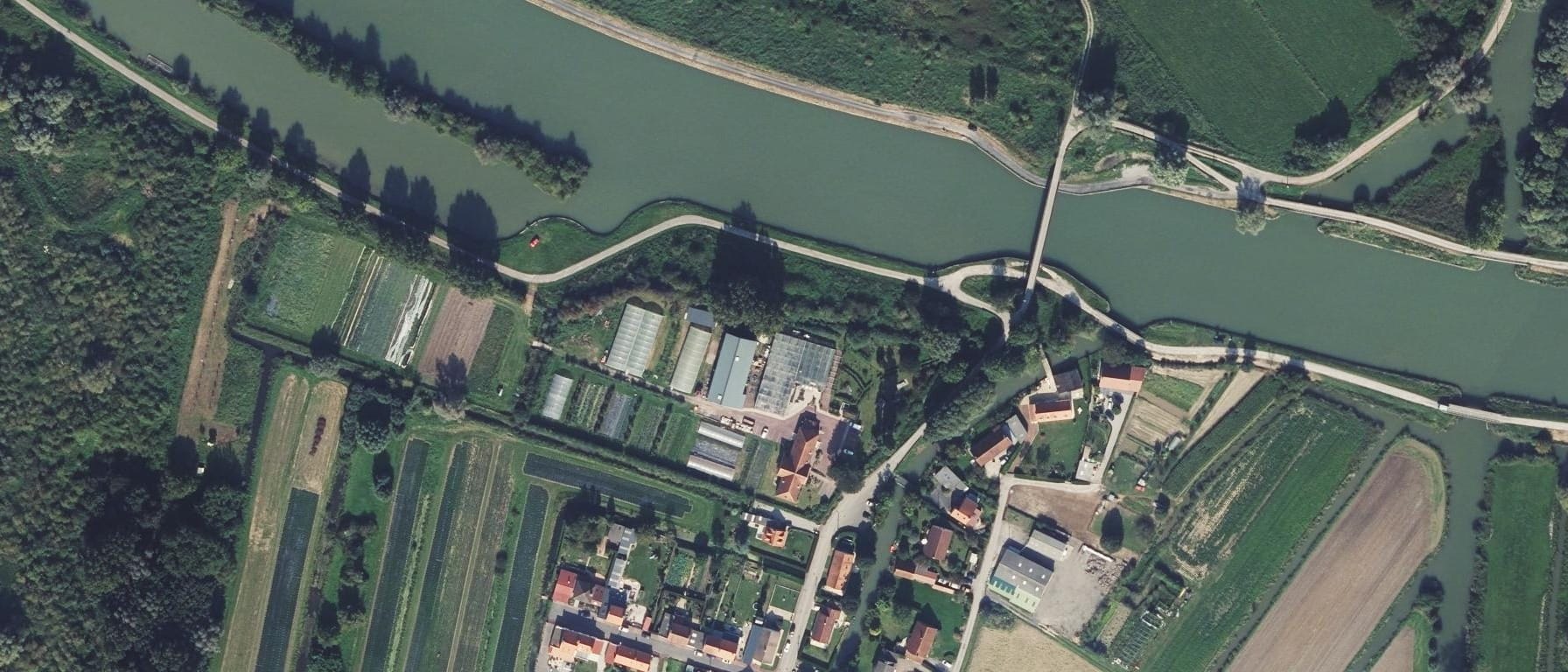 Vue aérienne de CFA agricole public des Hauts-de-France