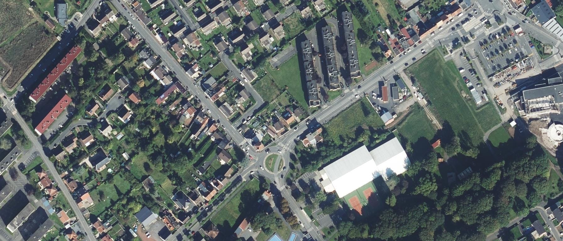 Vue aérienne de Centre de Ressources, d'Expertise et de Performance Sportive de Wattignies - Site de LIEVIN