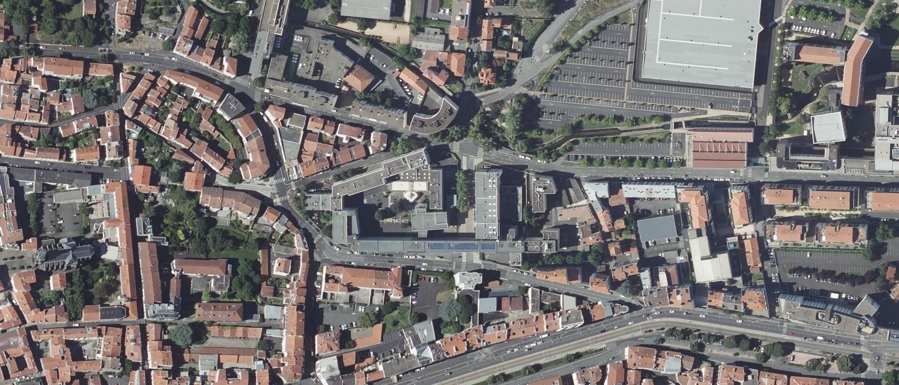 Vue aérienne de Lycée Sidoine Apollinaire