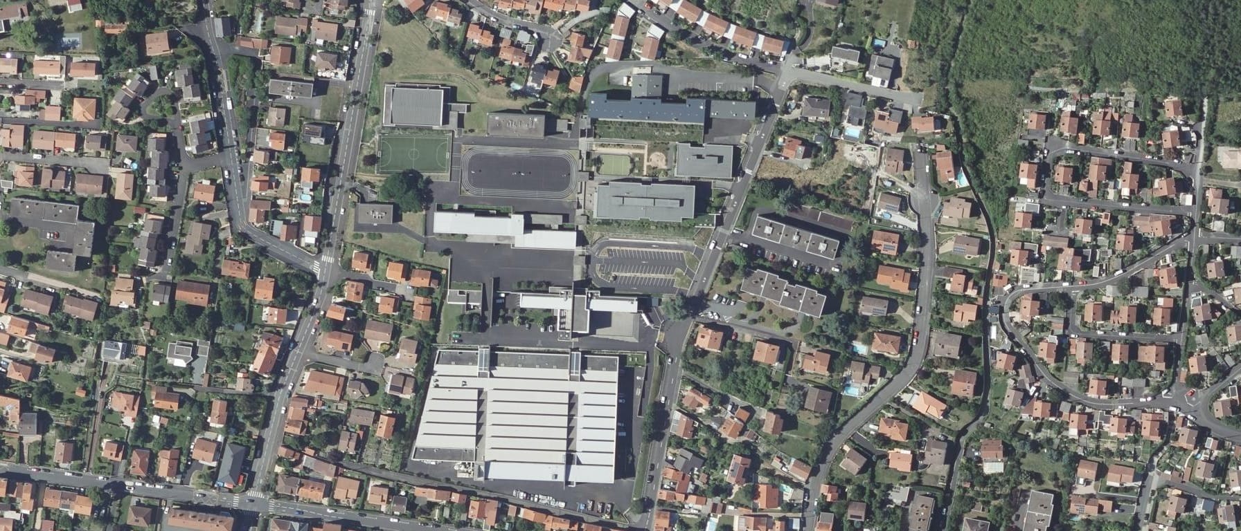Vue aérienne de Lycée professionnel Roger Claustres