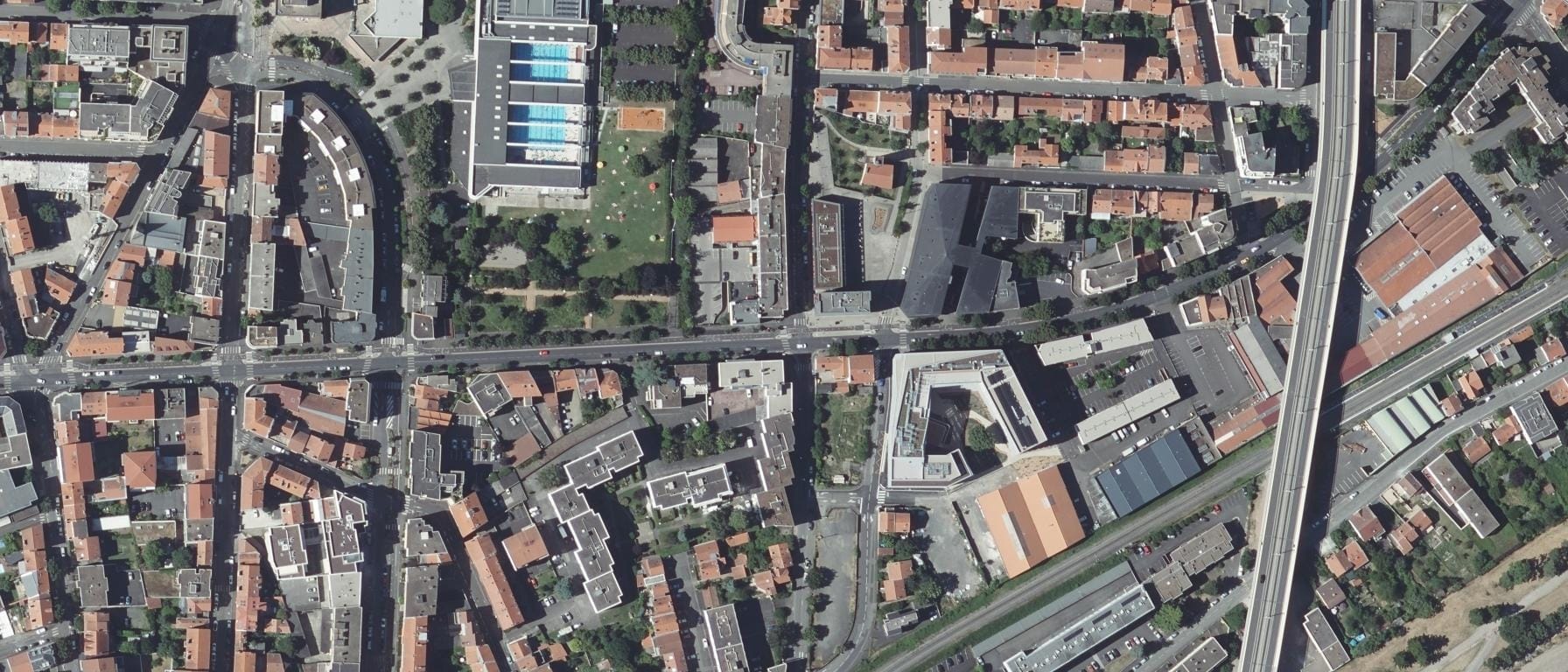 Vue aérienne de Ecole Supérieure d'Art de Clermont Métropole