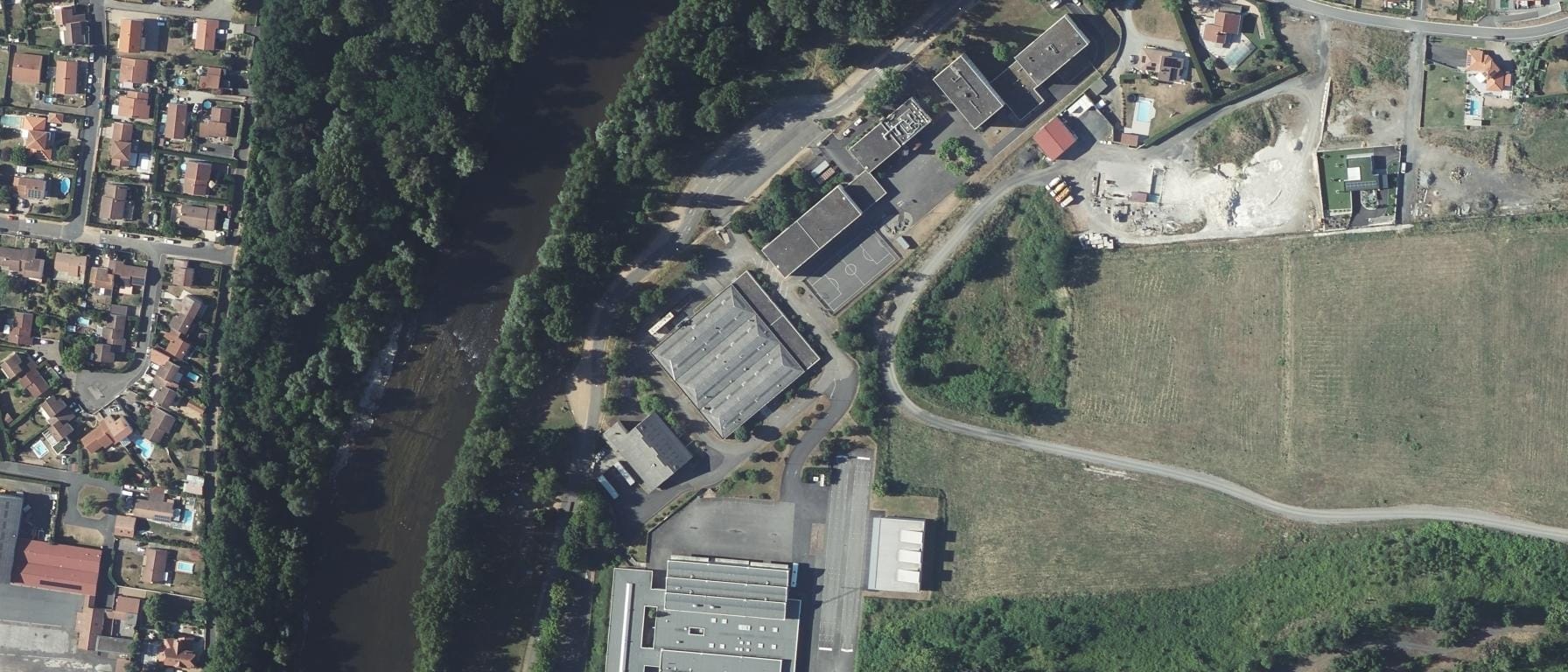 Vue aérienne de Lycée professionnel Pierre Boulanger