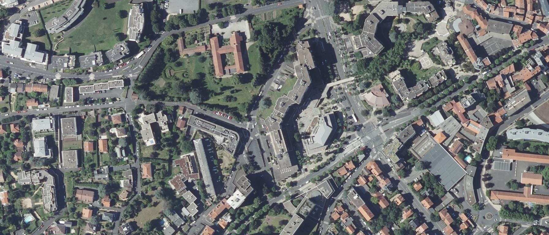Vue aérienne de Groupe Formation Systèmes