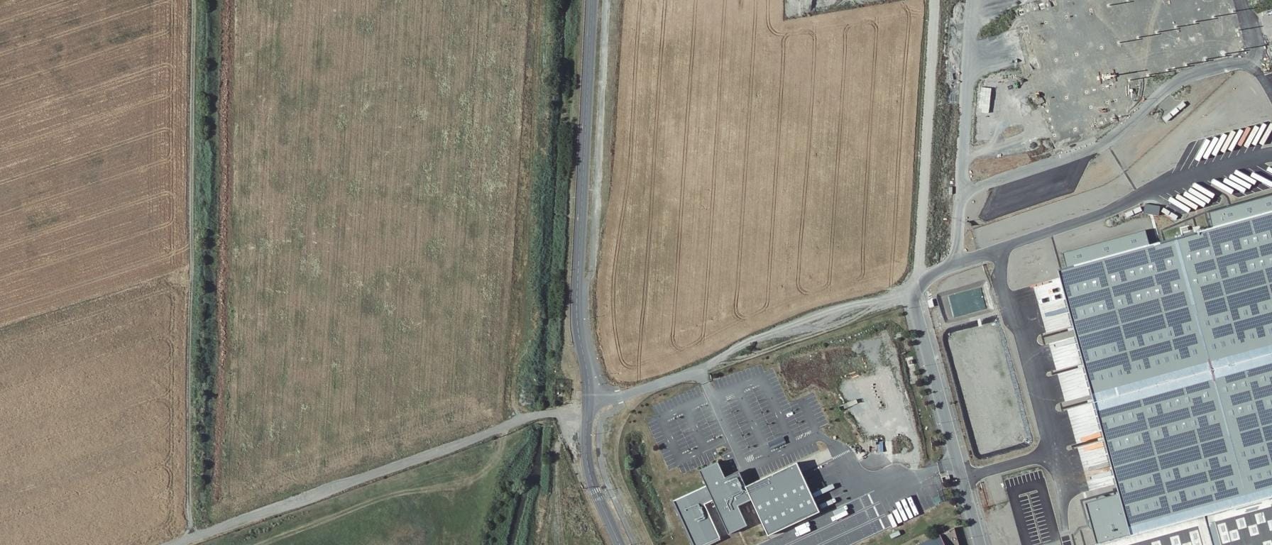 Vue aérienne de CFA Régional du Transport et de la Logistique en Auvergne