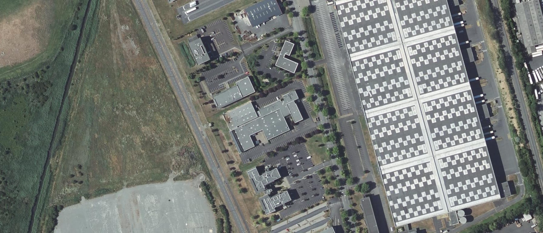 Vue aérienne de ANTENNE DE CFA CFAI ANTENNE DE COURNON