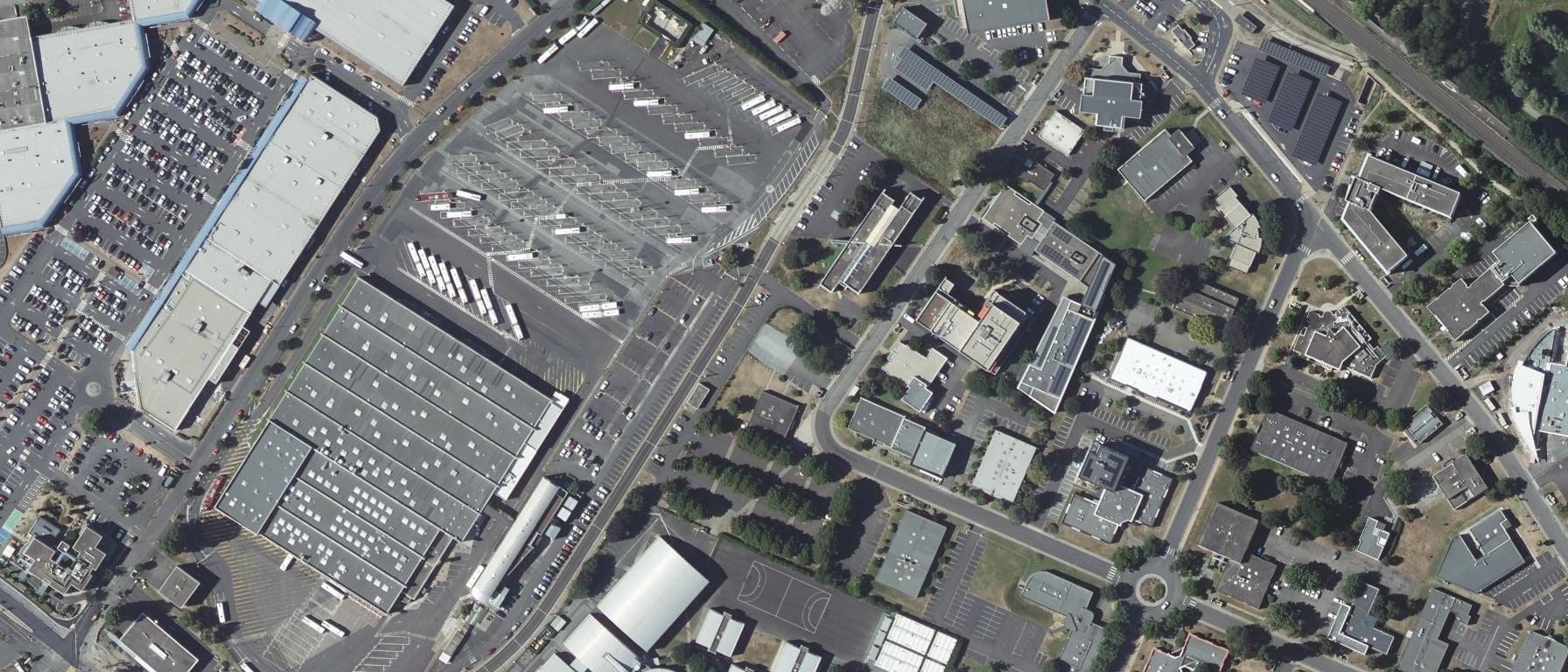 Vue aérienne de CFA ADFPP 63 - Université Clermont Auvergne