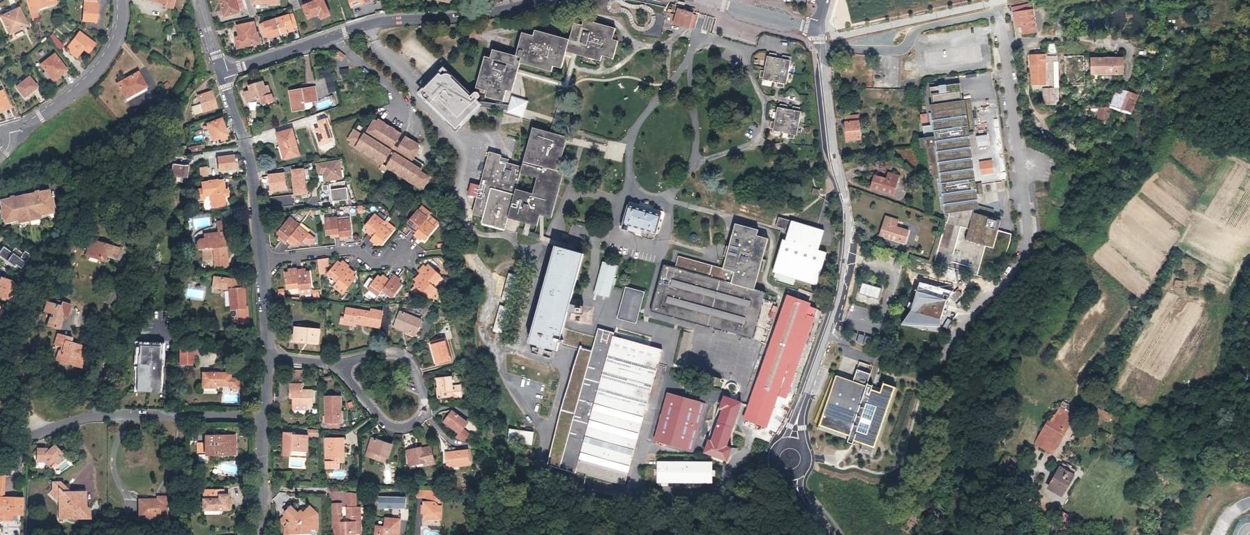 Vue aérienne de Lycée Cantau