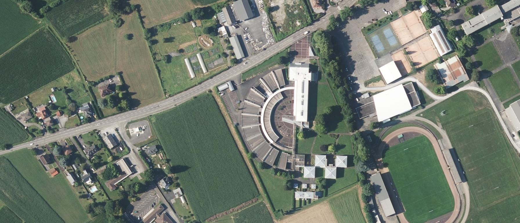 Vue aérienne de (CFA IFRIA AQUITAINE)