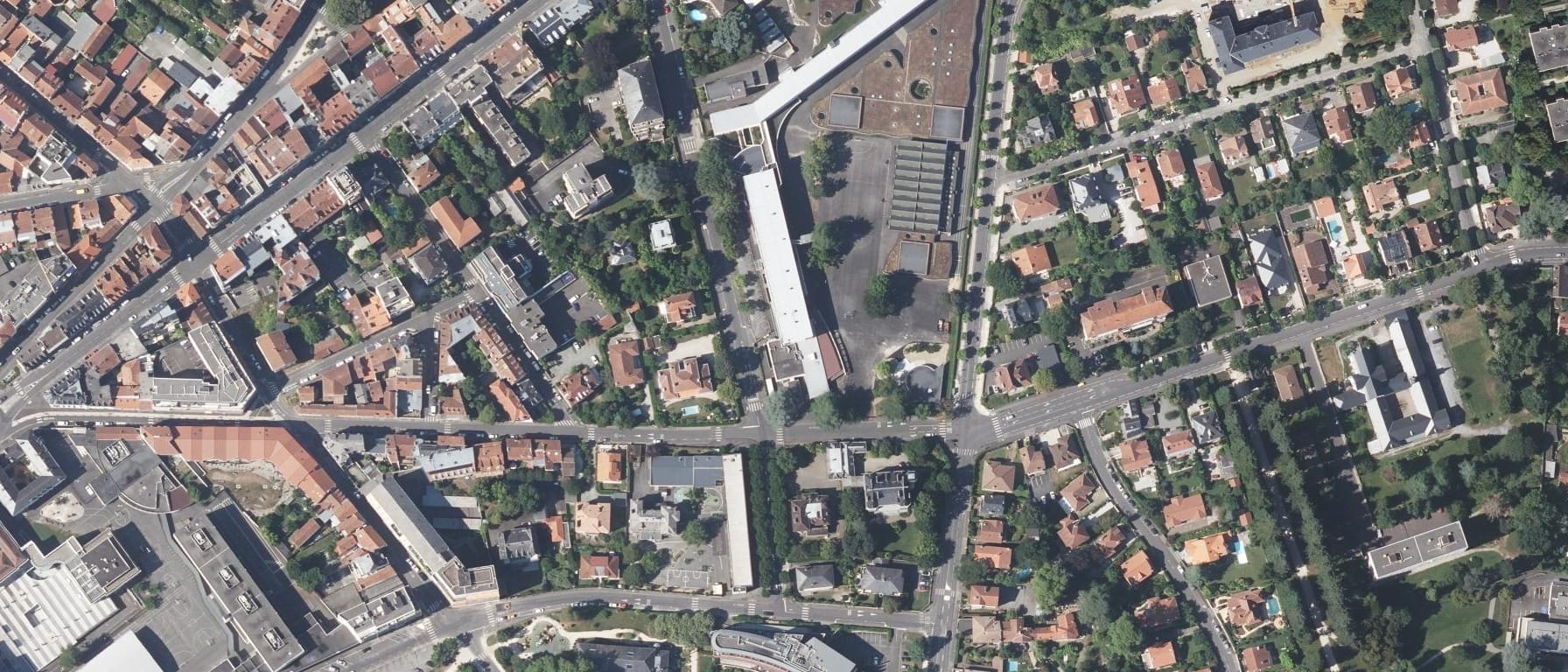 Vue aérienne de Lycée Saint-Cricq