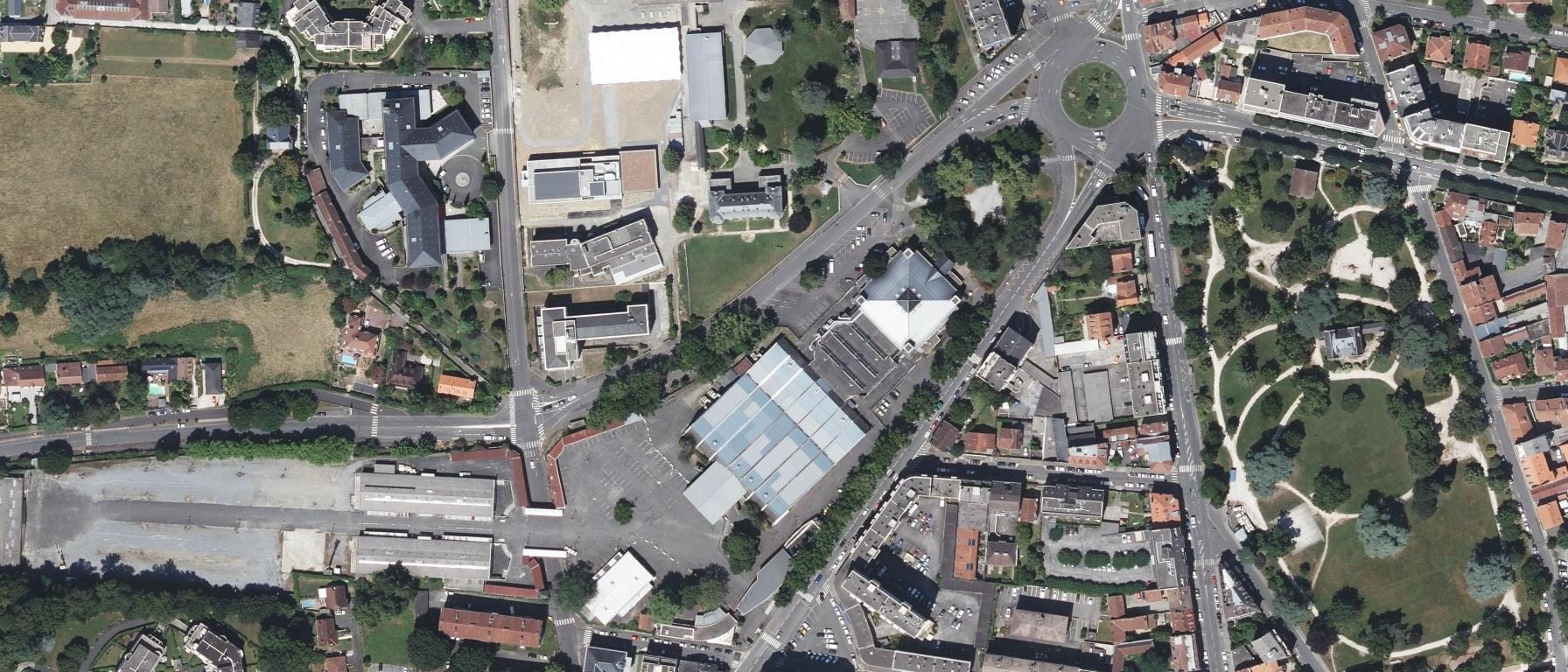 Vue aérienne de Lycée Immaculée Conception Beau-Frêne