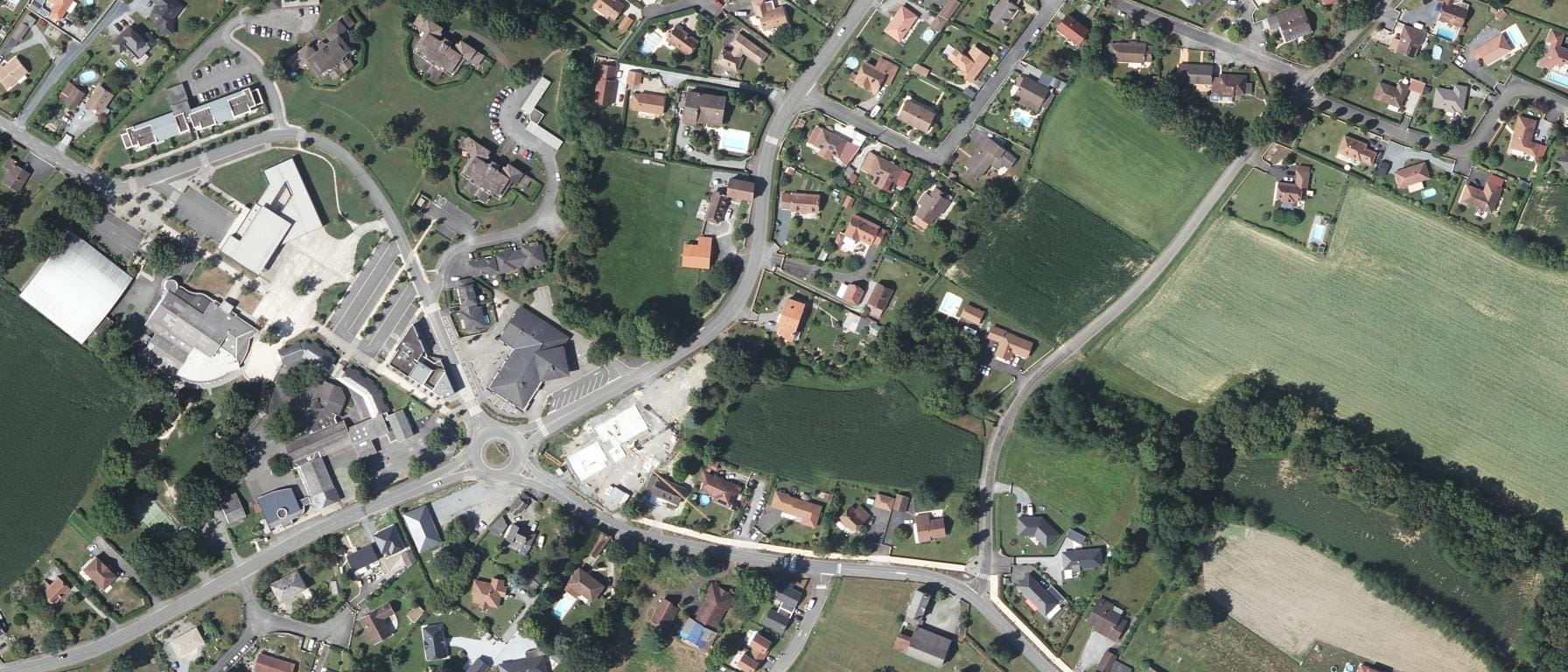 Vue aérienne de Lycée agricole de Pau-Montardon