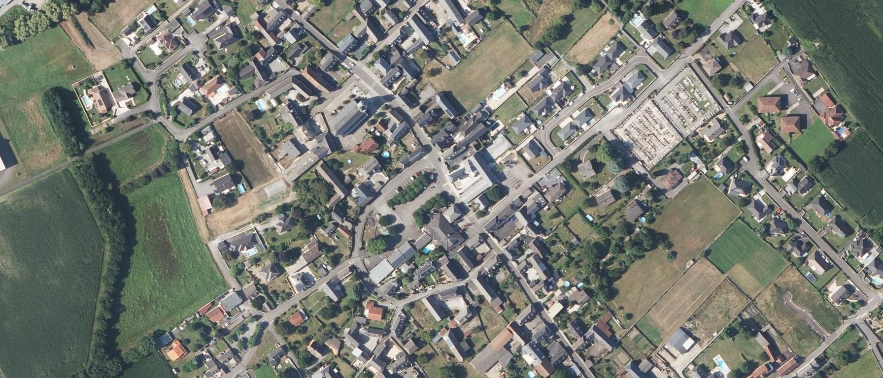 Vue aérienne de Pôle Formation Adour - Site de ASSAT