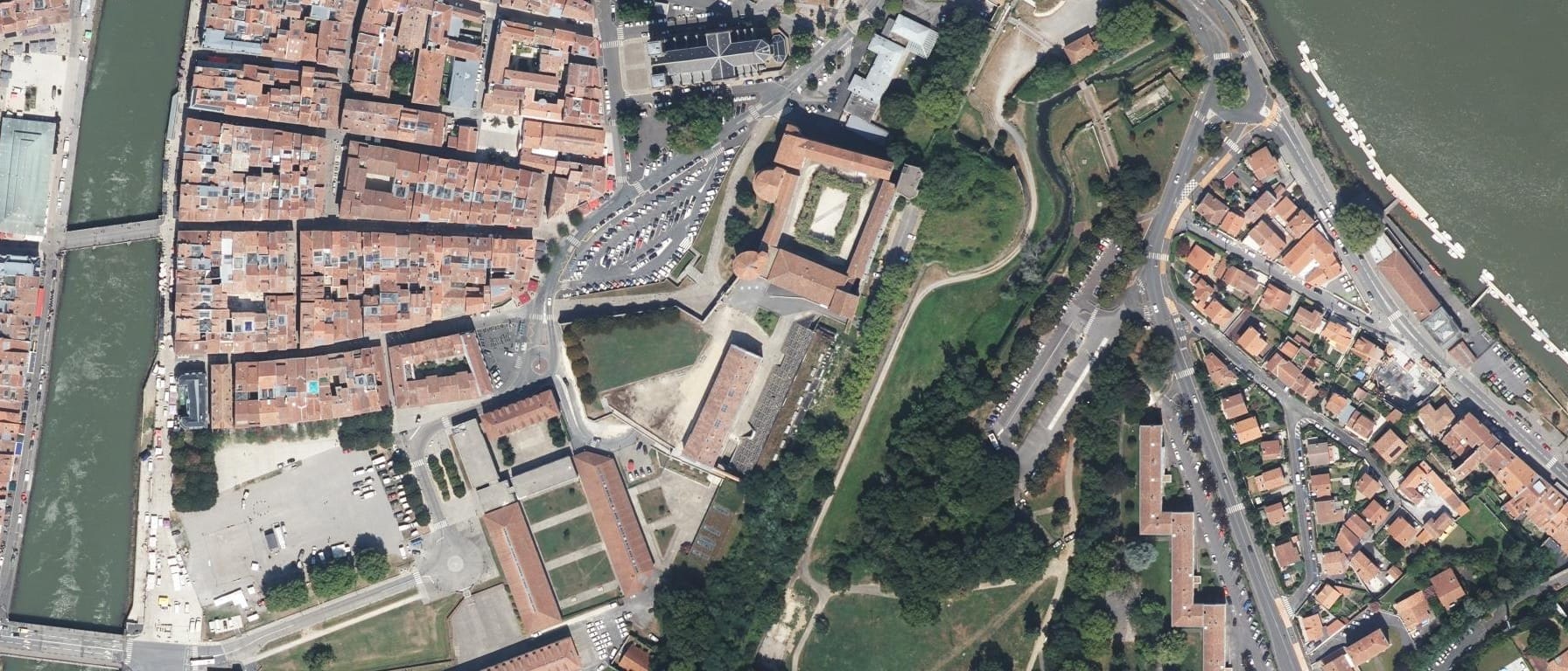 Vue aérienne de I.U.T. de Bayonne