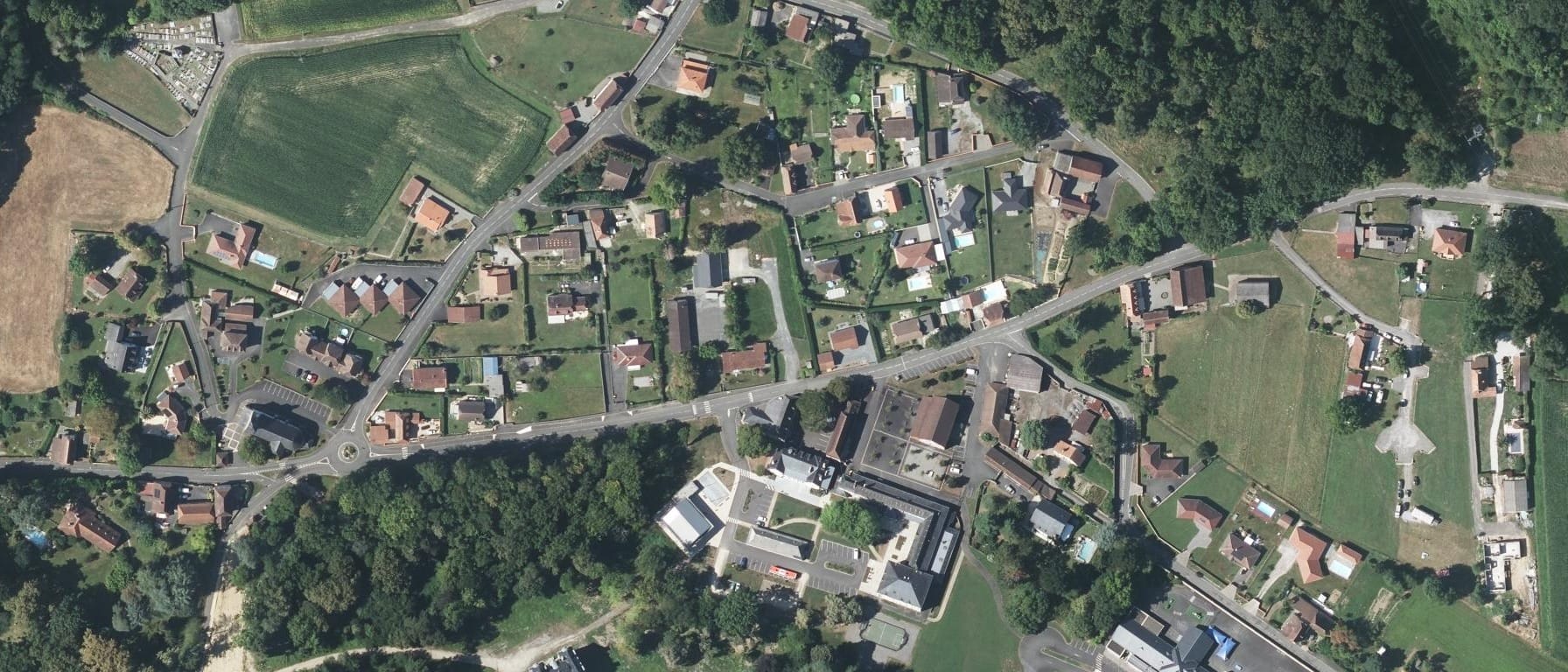 Vue aérienne de MAISON FAMILIALE RURALE
