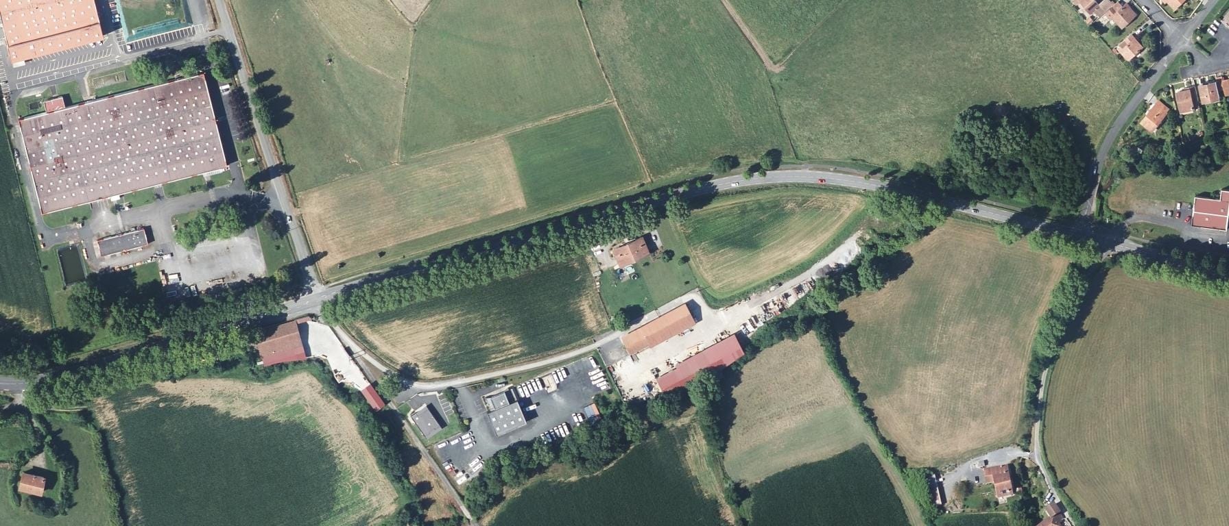 Vue aérienne de CFA AGRICOLE DES PYRENEES ATLANTIQUES