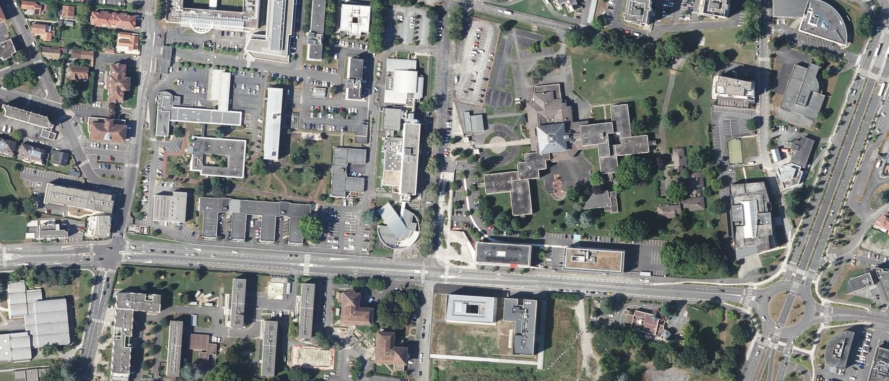 Vue aérienne de CPBx (ENSGTI)