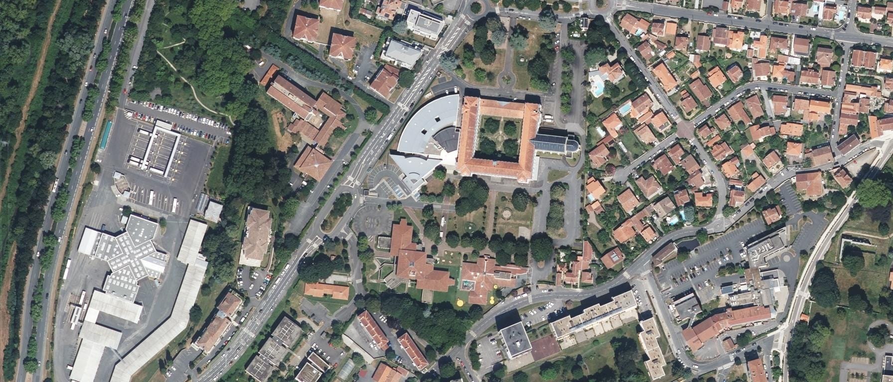 Vue aérienne de Ecole supérieure d'art Pays Basque