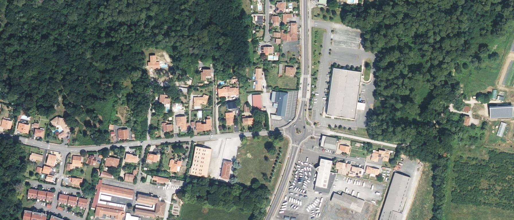 Vue aérienne de CFA - IFPC - Ecole supérieure des métiers du tertiaire