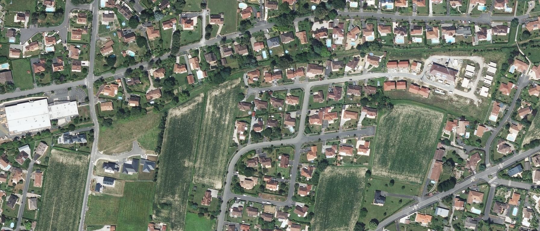 Vue aérienne de AFTRAL PAU