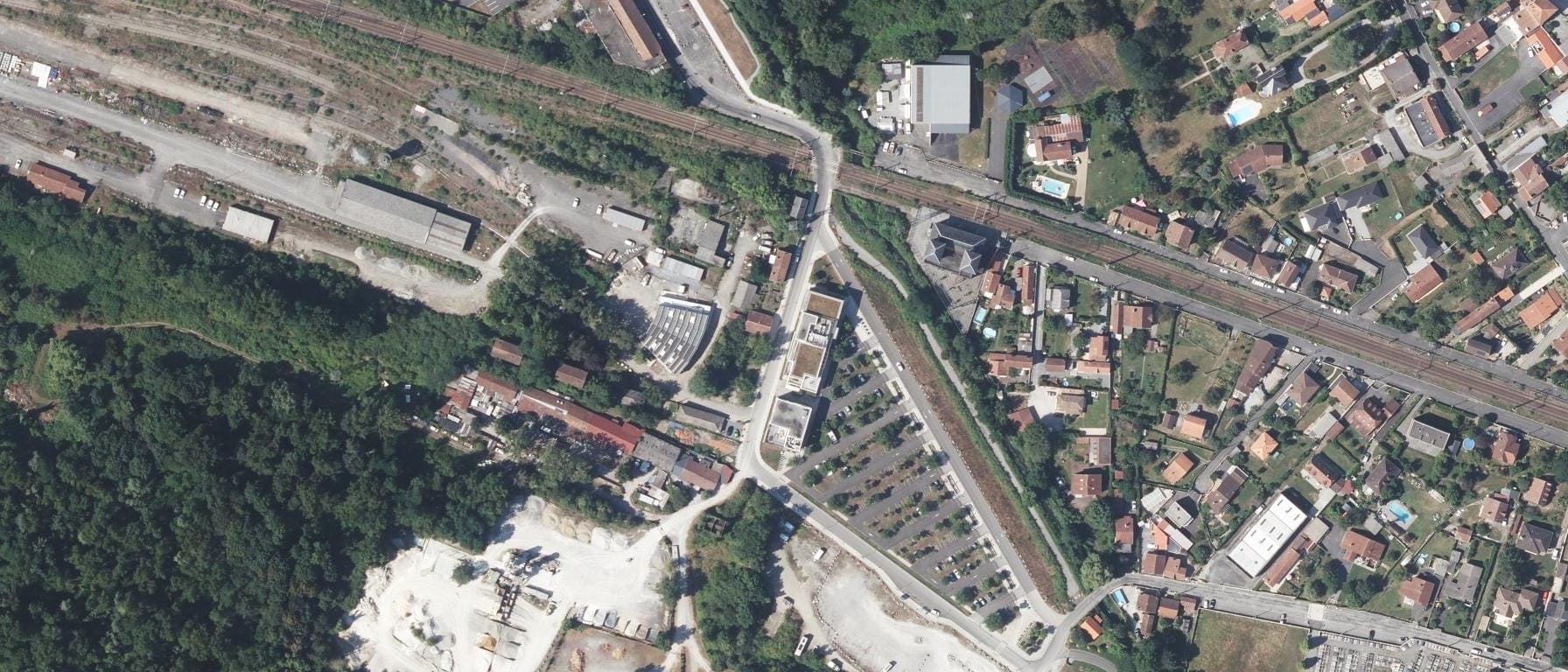 Vue aérienne de Sport-Performance-Santé