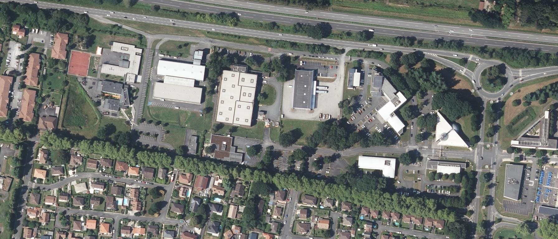 Vue aérienne de GROUPE ALTERNANCE PAU