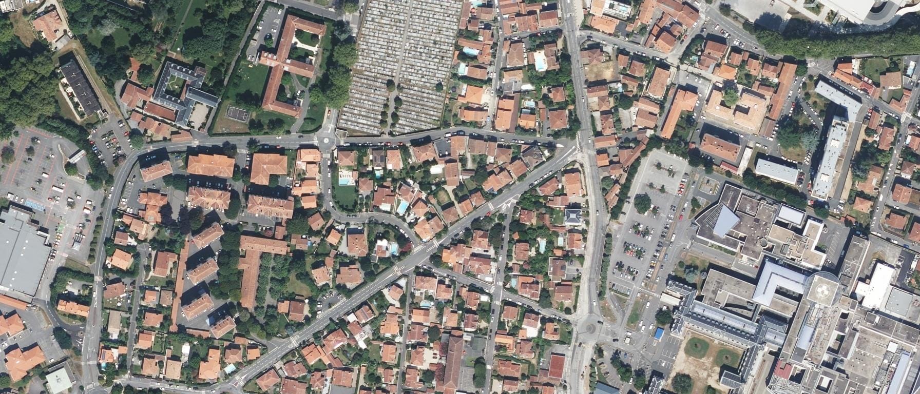 Vue aérienne de Néo SAS - Pigier Bayonne (64)
