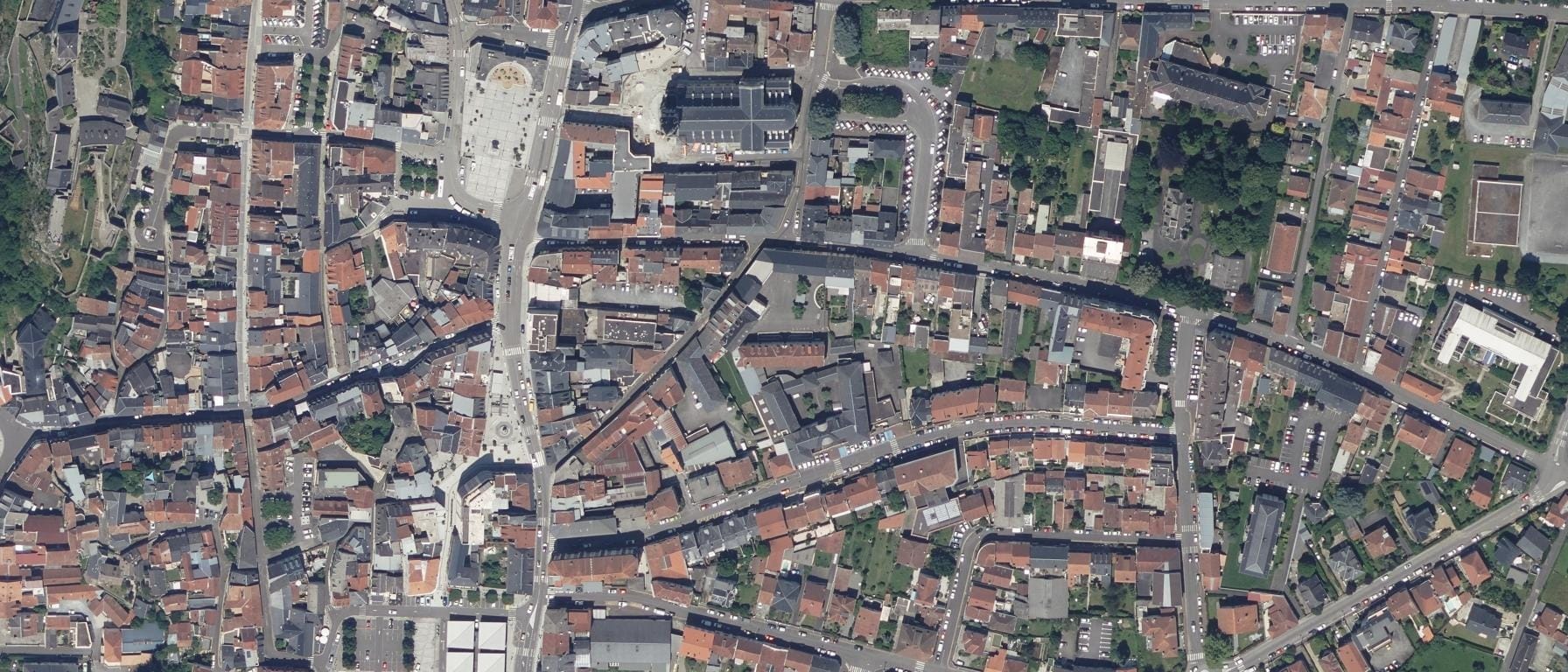 Vue aérienne de Lycée Peyramale Saint-Joseph