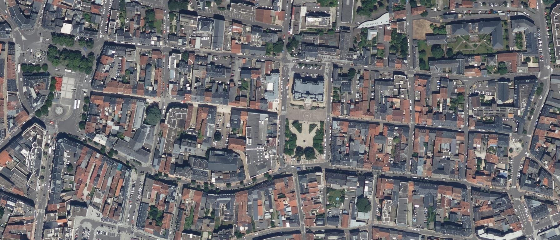 Vue aérienne de CFA DES INDUSTRIES DE L''ADOUR