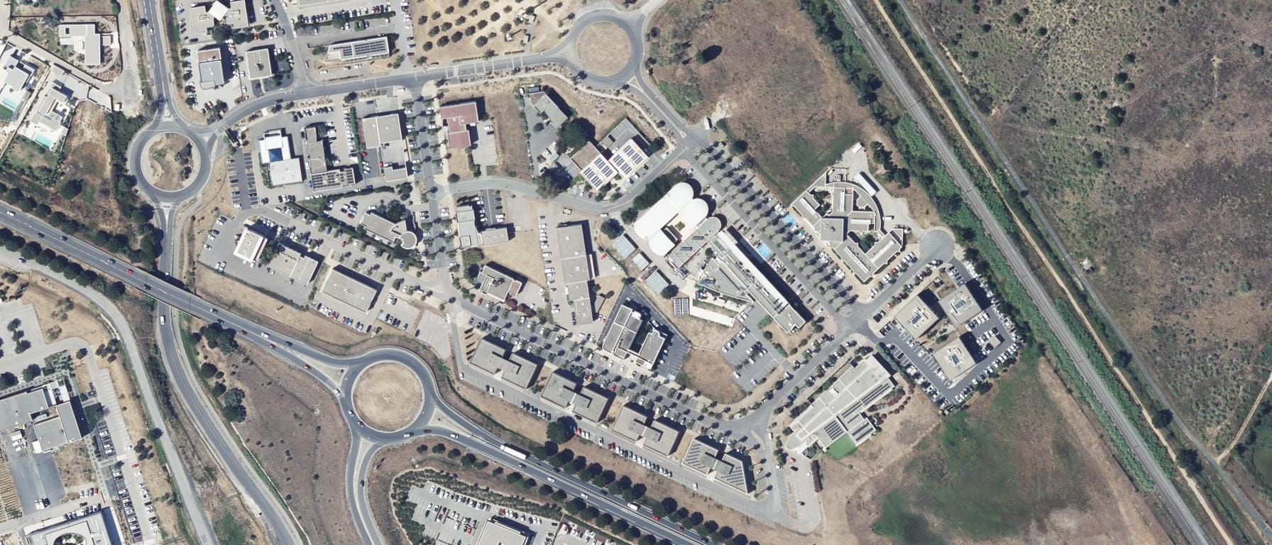 Vue aérienne de Lycée NEOSUP Ecole Maso