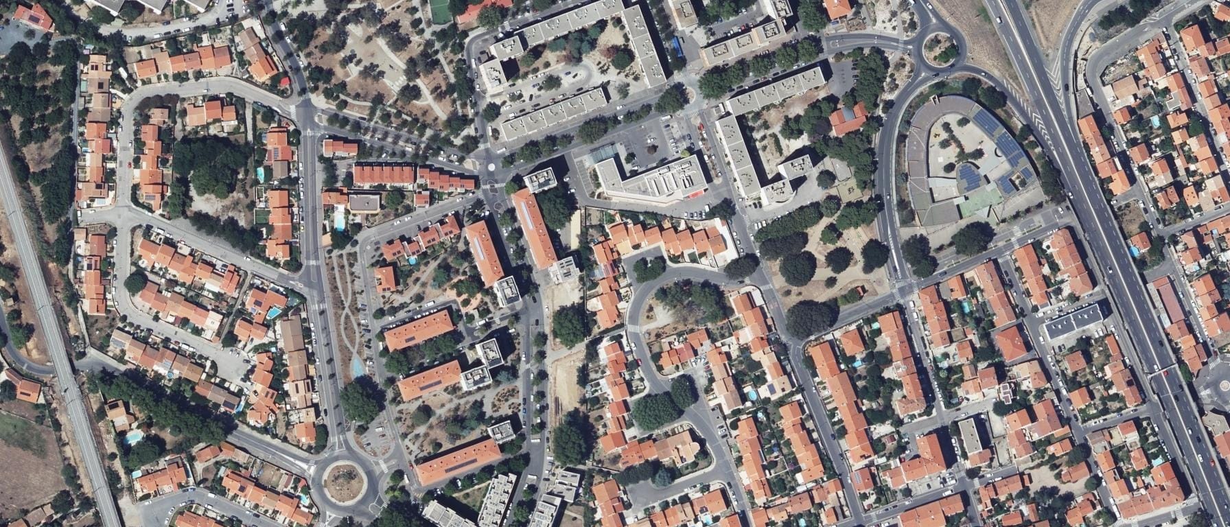 Vue aérienne de IFSI CH Perpignan