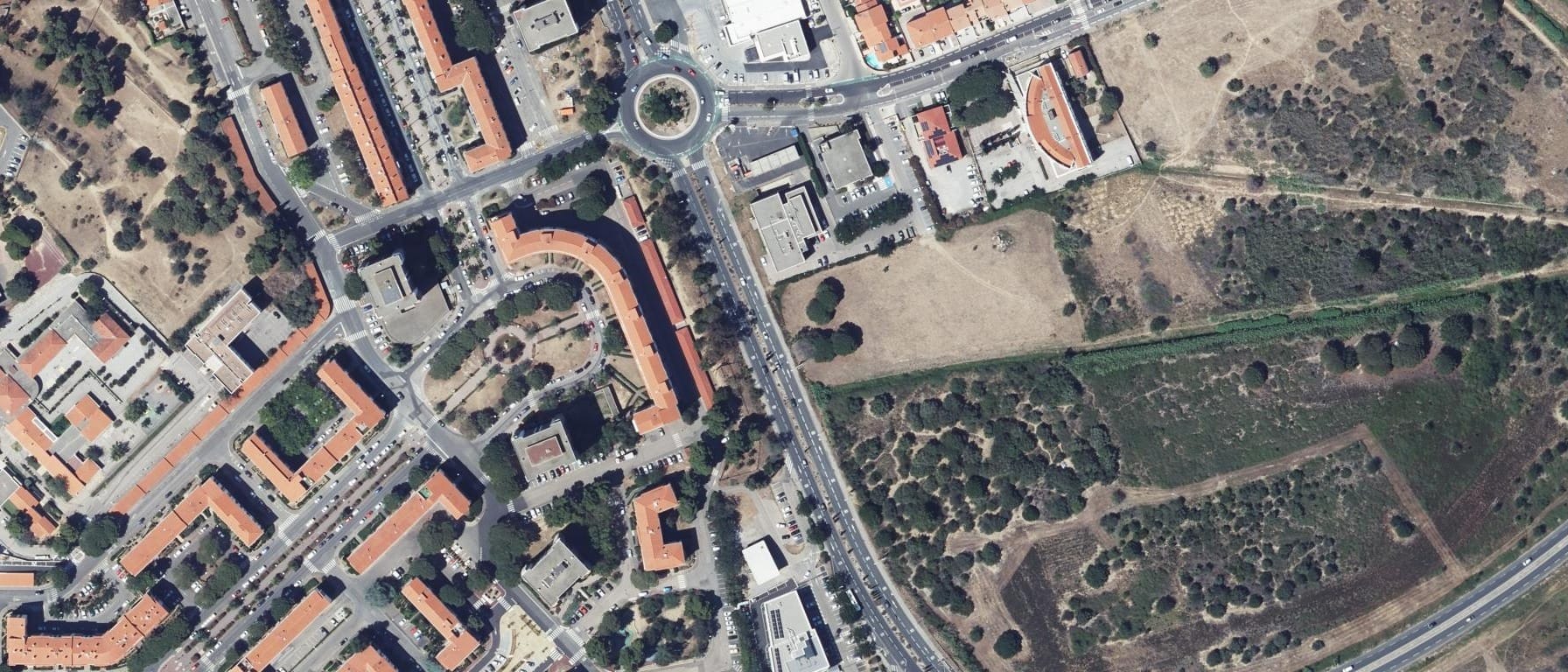 Vue aérienne de Groupe Alternance Perpignan, Cabestany