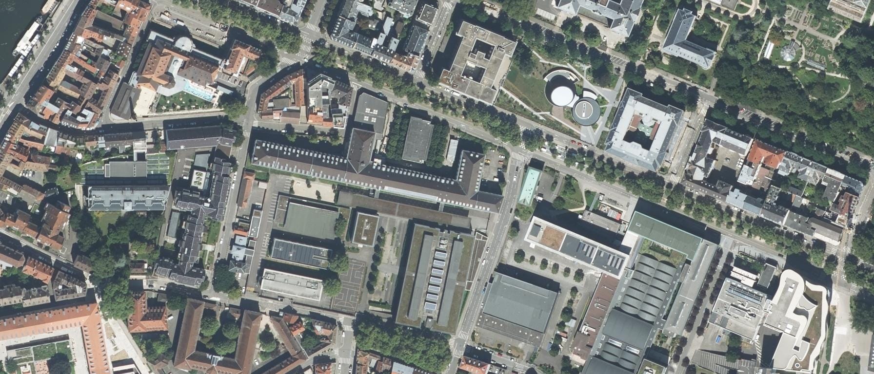 Vue aérienne de Lycée Jean Rostand
