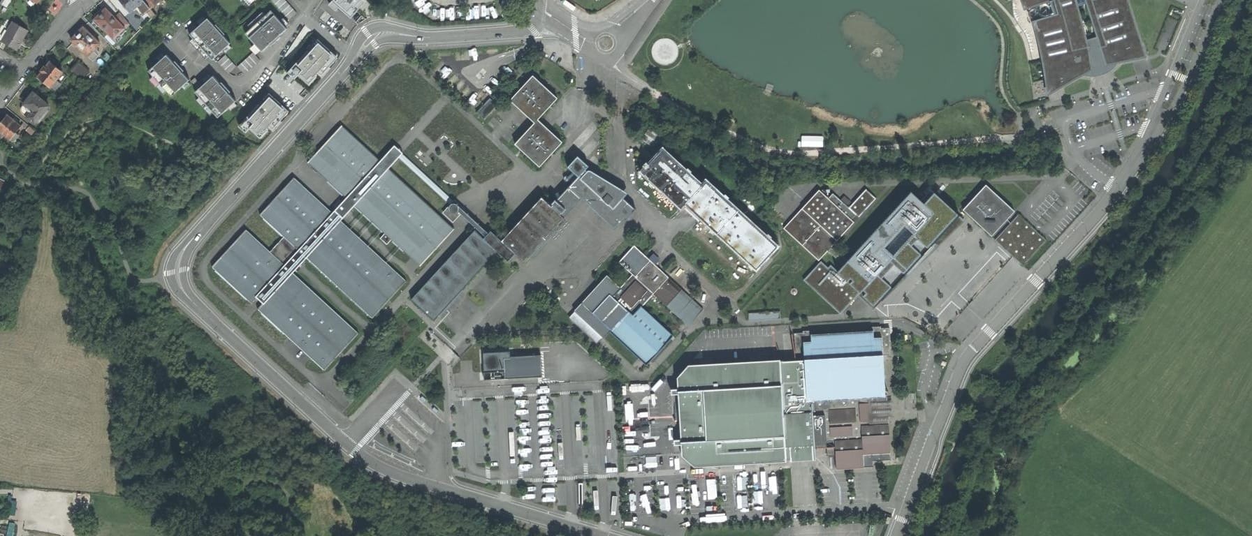 Vue aérienne de Lycée Jean-Baptiste Schwilgue