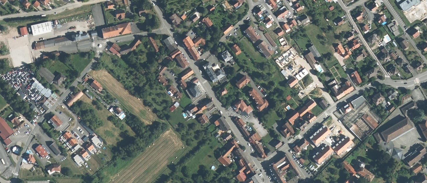Vue aérienne de Lycée professionnel Schattenmann