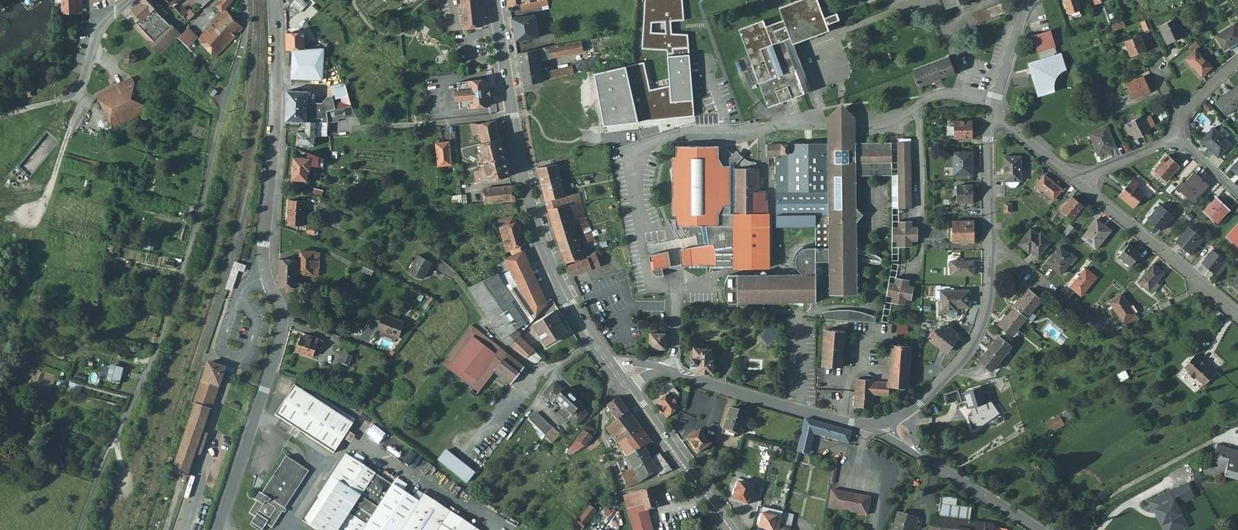 Vue aérienne de Lycée Georges Imbert
