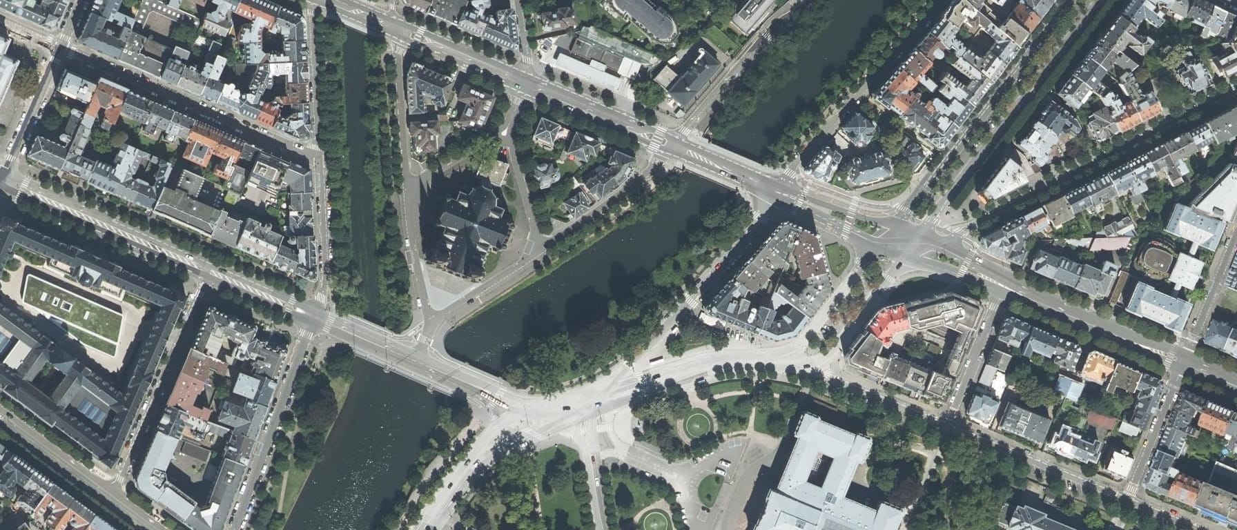 Vue aérienne de CFA - IESA - Institut d'Enseignement Supérieur par Alternance