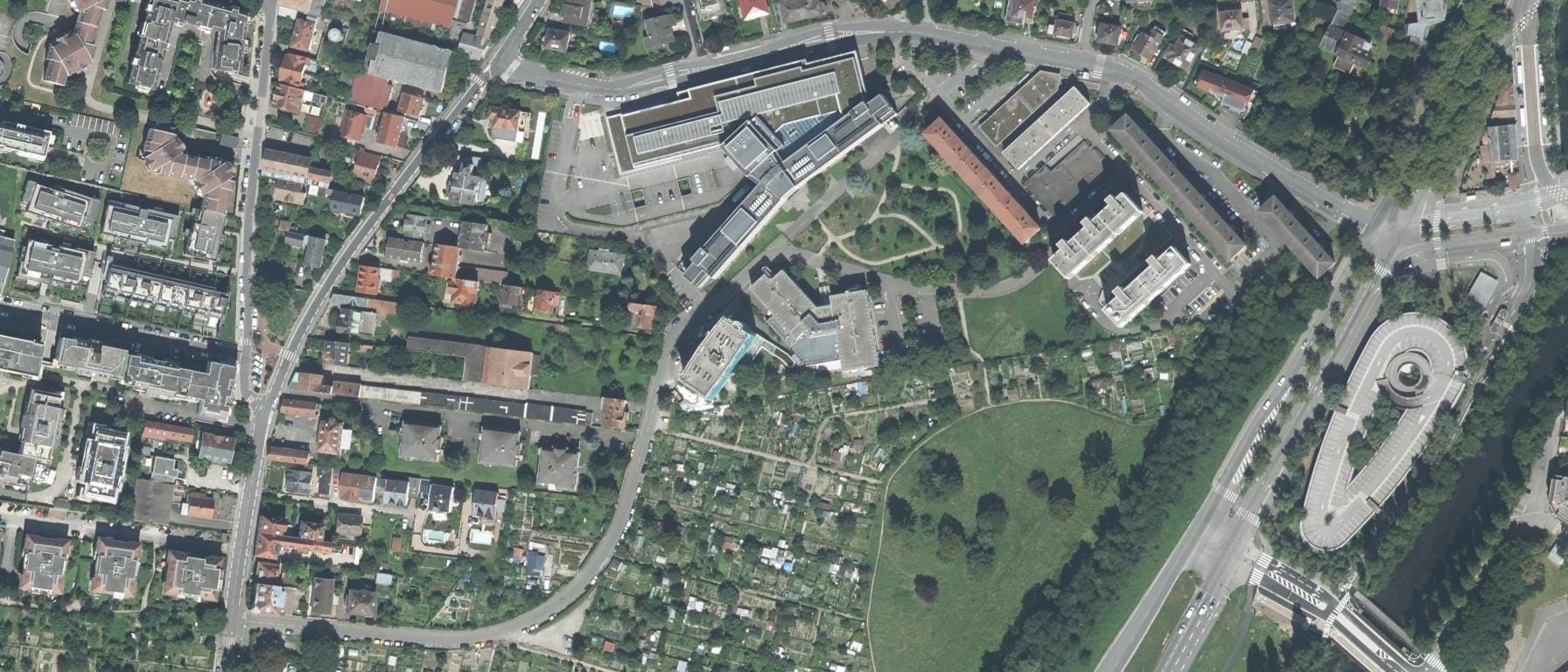 Vue aérienne de FILEA Institut