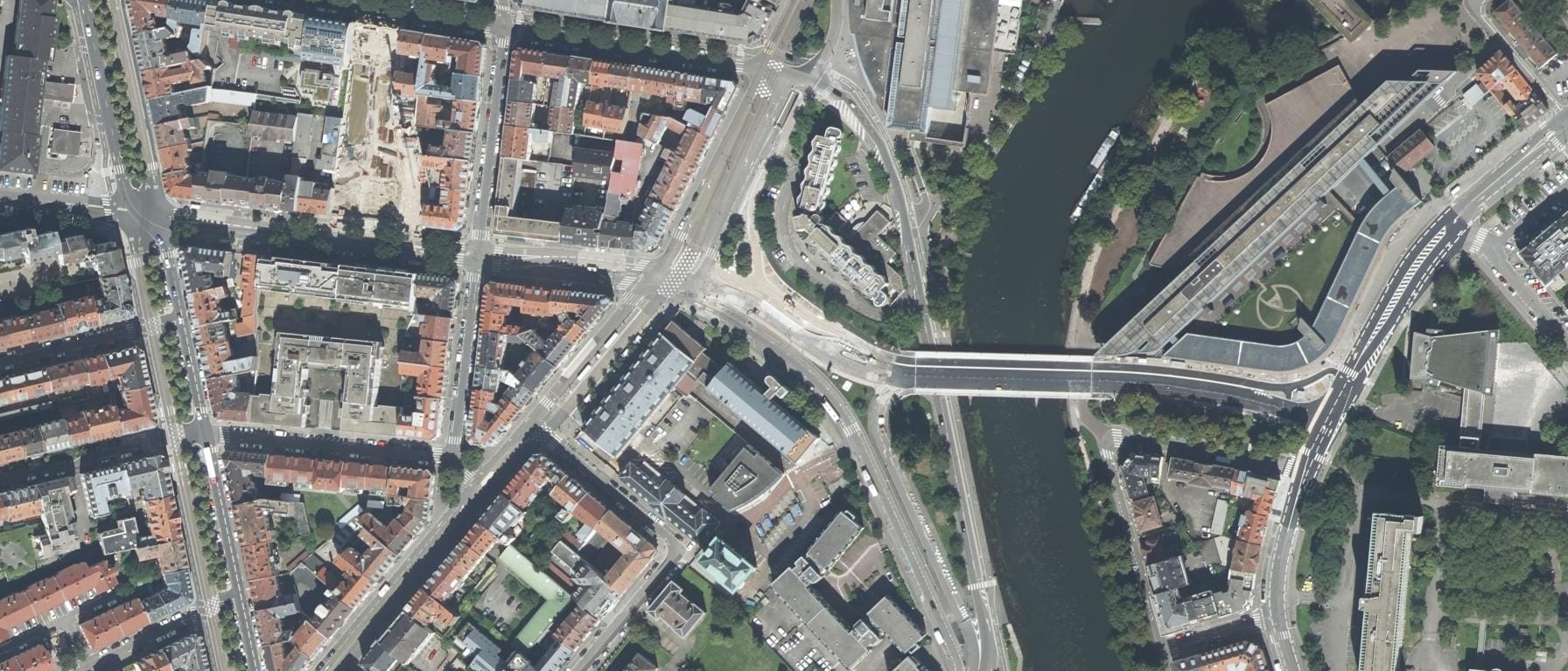 Vue aérienne de ISG Strasbourg (67)