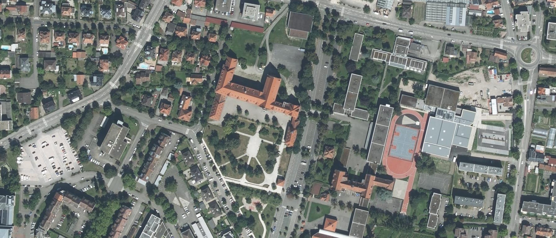 Vue aérienne de I.U.T. de Schiltigheim - Site de Sélestat