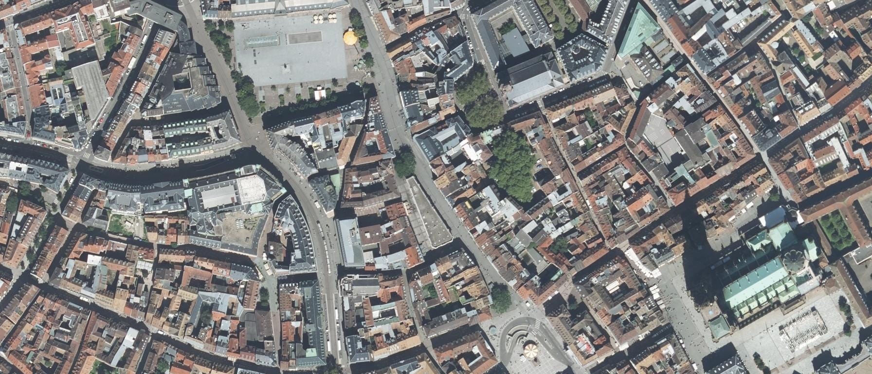 Vue aérienne de Institut national de podologie Grand Est