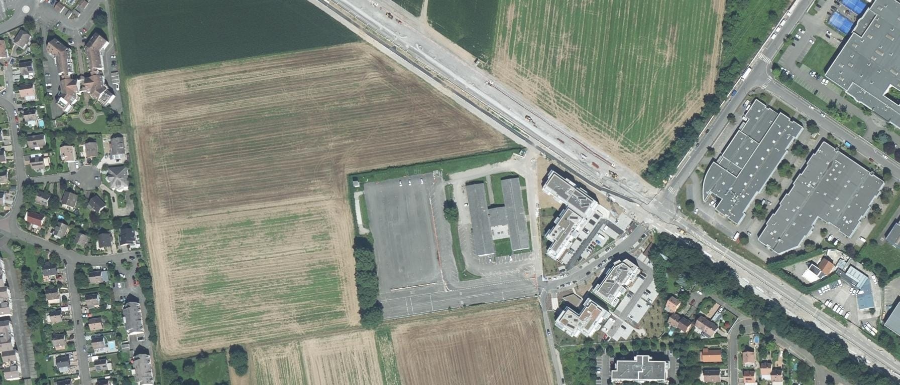 Vue aérienne de CFA ORAKIN SAS - Site Eckbolsheim