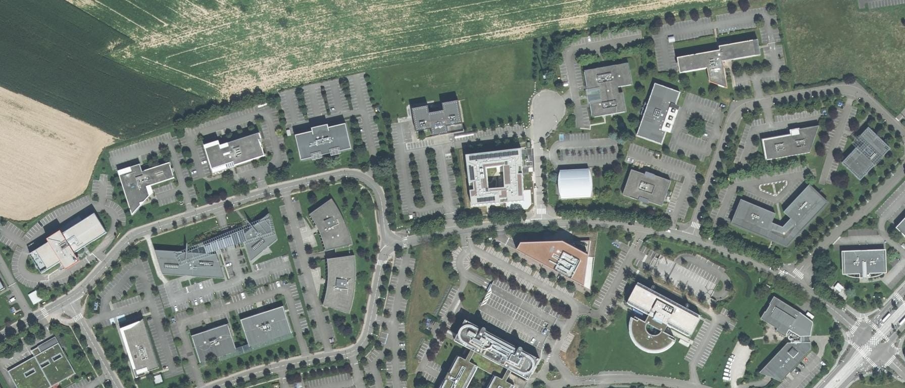 Vue aérienne de ESARC